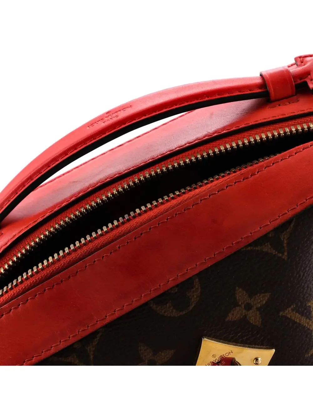 Louis Vuitton Saintonge Handbag Canvas #253710L19B